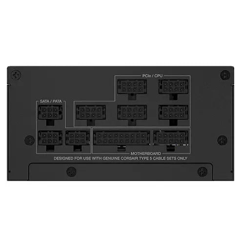 Corsair 850W SF Series SF850 SFX PSU, Fully Modular, 80+ Platinum, Fluid Dynamic Fan, ATX 3.1, PCIe 5.1, SFX-to-ATX Bracket - HONORABLE VETERANS SOLUTIONS