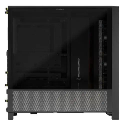 Corsair FRAME 4000D RS ARGB Modular Gaming Case w/ Glass Side, E-ATX, 3x ARGB Fans, InfiniRail Fan Mounting, USB-C, Asus BTF Compatible, Black - HONORABLE VETERANS SOLUTIONS
