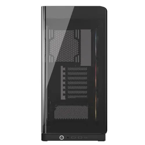 Corsair FRAME 4500X RS-R ARGB Gaming Case w/ Glass Side & Front, E-ATX, 3x RS120-R ARGB Fans, InfiniRail Fan Mounting, USB-C, Asus BTF Compatible, Black - HONORABLE VETERANS SOLUTIONS