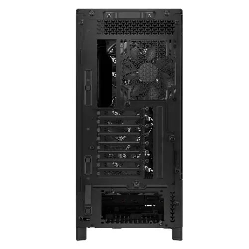 Corsair FRAME 5000D RS Modular Gaming Case w/ Glass Side, E-ATX, 4x PWM Fans, InfiniRail Fan Mounting, USB-C, ARGB Strip, Asus BTF Compatible, Black - HONORABLE VETERANS SOLUTIONS