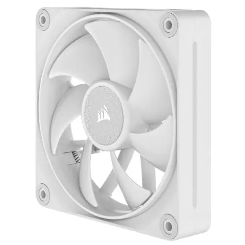 Corsair iCUE LINK LX120 120mm PWM RGB Case Fans (3-Pack), 18 RGB LEDs, Magnetic Dome Bearing, 2400 RPM, iCUE LINK Hub Included, White - HONORABLE VETERANS SOLUTIONS