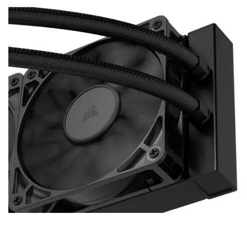 Corsair NAUTILUS 240 RS LCD Liquid CPU Cooler, Personalised LCD Screen, RS120 Magnetic Dome Fans, Daisy-Chain Connections, Black - HONORABLE VETERANS SOLUTIONS