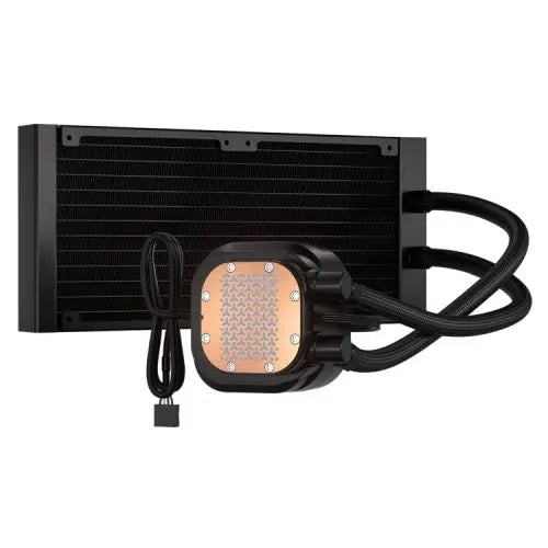 Corsair NAUTILUS 240 RS LCD Liquid CPU Cooler, Personalised LCD Screen, RS120 Magnetic Dome Fans, Daisy-Chain Connections, Black - HONORABLE VETERANS SOLUTIONS