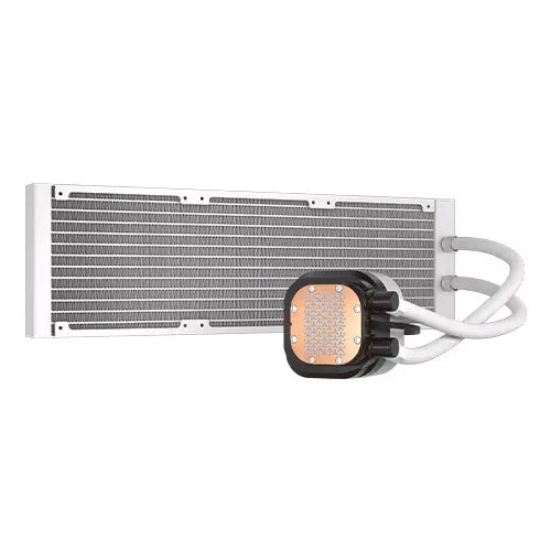 Corsair NAUTILUS 360 RS ARGB Liquid CPU Cooler, RS120 ARGB Magnetic Dome Fans, RGB Pump, Daisy-Chain Connections, White - HONORABLE VETERANS SOLUTIONS