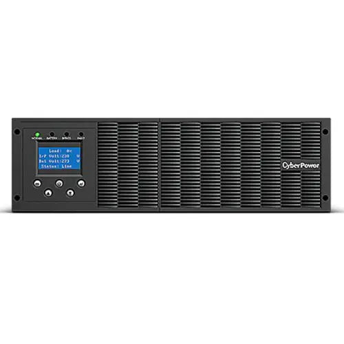 CyberPower Online XL Smart App 10,000VA Double Conversion 3U Rack/Tower UPS, 9000W, LCD Display, 1x Hardwire Terminal Block, Ext. Battery Module - HONORABLE VETERANS SOLUTIONS