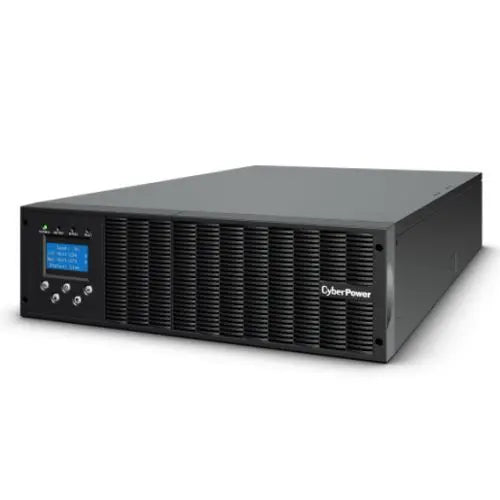 CyberPower Online XL Smart App 10,000VA Double Conversion 3U Rack/Tower UPS, 9000W, LCD Display, 1x Hardwire Terminal Block, Ext. Battery Module - HONORABLE VETERANS SOLUTIONS