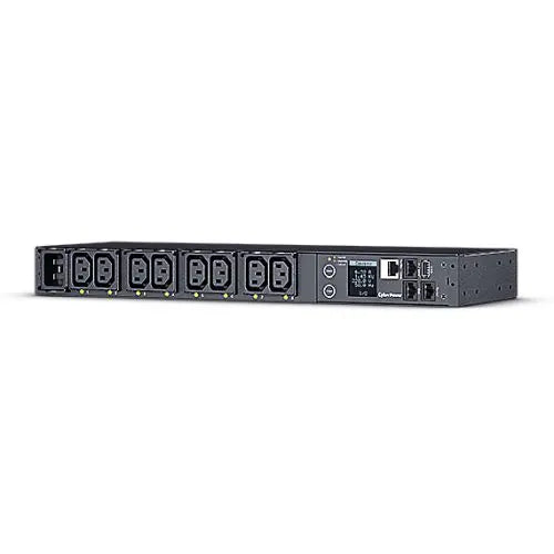 CyberPower PDU41005 Switched Power Distribution Unit, 1U Rackmount, 1x IEC C20 Input, 8 Outlets, Real-Time Local/Remote Monitoring & Switching, LCD Display - HONORABLE VETERANS SOLUTIONS