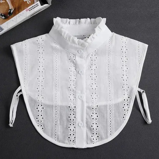 Detachable Lace False Collar for Women – Vintage Style - HONORABLE VETERANS SOLUTIONS