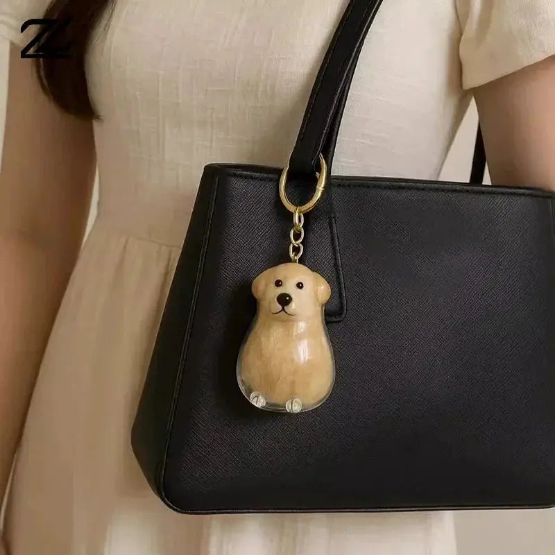 Dog Hair Storage Cute Pendant Keychain Bag Pendant Couple Car Key Chains Jewelry Souvenir Collection Gift Decoration Accessories - HONORABLE VETERANS SOLUTIONS