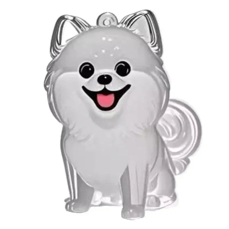 Dogs Hair Storage Pendant Cute Keychain Bag Pendant Couple Car Key Chains Jewelry Souvenir Collection Gift Decor Dog Accessories - HONORABLE VETERANS SOLUTIONS
