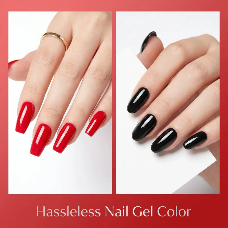 Fashionable Nail Gel, 6-Pack, Highly Saturated, Long-Lasting and Durable, Salon Quality, Suitable for Nail Salons and Home DIY - HONORABLE VETERANS SOLUTIONS