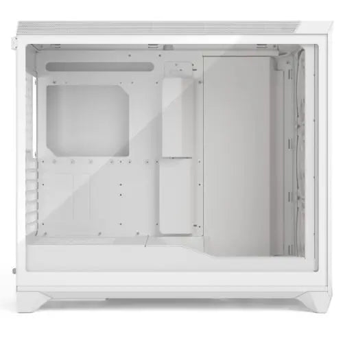 Fractal Design Meshify 3 XL (White RGB TG Clear) Case w/ Clear Window, E-ATX, Mesh Front, 3x RGB Fans, USB-C 20Gbps - HONORABLE VETERANS SOLUTIONS