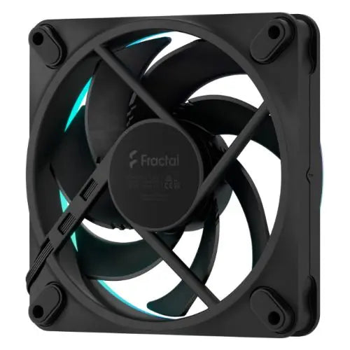 Fractal Design Momentum 12 ARGB 120mm PWM Case Fan, 16 LEDs, FDB Bearing, 350-2200 RPM, 8-pin Connector, Black - HONORABLE VETERANS SOLUTIONS