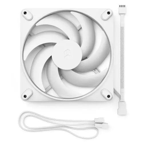 Fractal Design Momentum 14 140mm PWM Case Fan, FDB Bearing, 350-1800 RPM, White - HONORABLE VETERANS SOLUTIONS