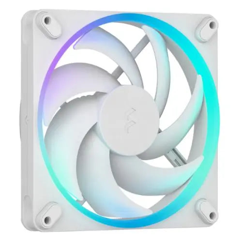 Fractal Design Momentum 14 ARGB 140mm PWM Case Fan, 20 LEDs, FDB Bearing, 350-1800RPM, 8-pin Connector, White - HONORABLE VETERANS SOLUTIONS
