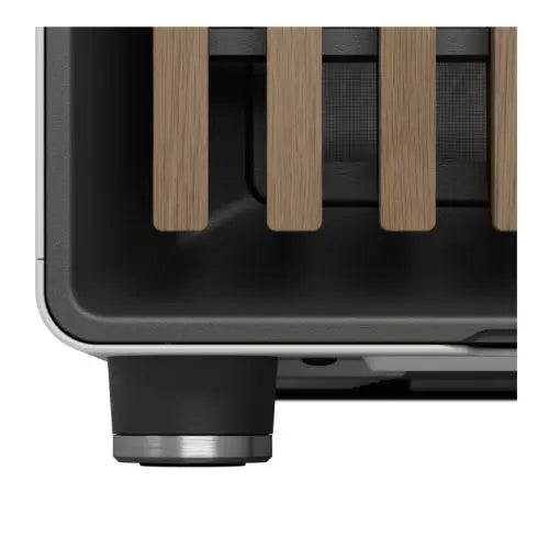 Fractal Design North Chalk White (White Solid) Case, ATX, Fine Mesh Side, 2 Fans, USB-C, Oak Front - HONORABLE VETERANS SOLUTIONS