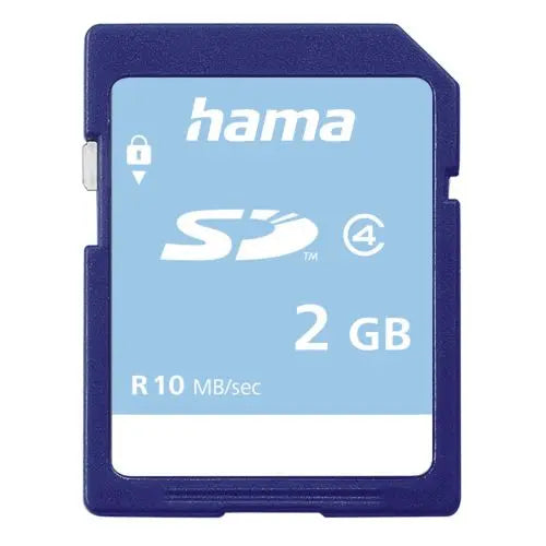 Hama 2GB SD Card, Class 4, 10MB/s - HONORABLE VETERANS SOLUTIONS