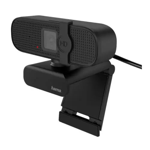 Hama C-400 FHD Webcam with Mic, 1080p, 30fps, Closable Lens, 360° Swivel Range, 70° Visual Angle - HONORABLE VETERANS SOLUTIONS