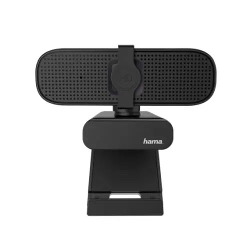 Hama C-400 FHD Webcam with Mic, 1080p, 30fps, Closable Lens, 360° Swivel Range, 70° Visual Angle - HONORABLE VETERANS SOLUTIONS