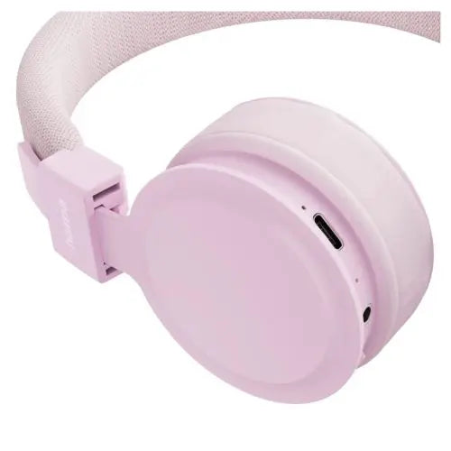 Hama (Freedom Lit III) Bluetooth Headset w/ Mic, 3.5mm Jack/USB-C, Foldable, Up to 15hrs Battery, Pink - HONORABLE VETERANS SOLUTIONS