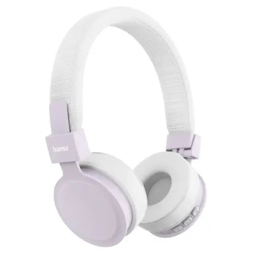 Hama (Freedom Lit III) Bluetooth Headset w/ Mic, 3.5mm Jack/USB-C, Foldable, Up to 15hrs Battery, White - HONORABLE VETERANS SOLUTIONS