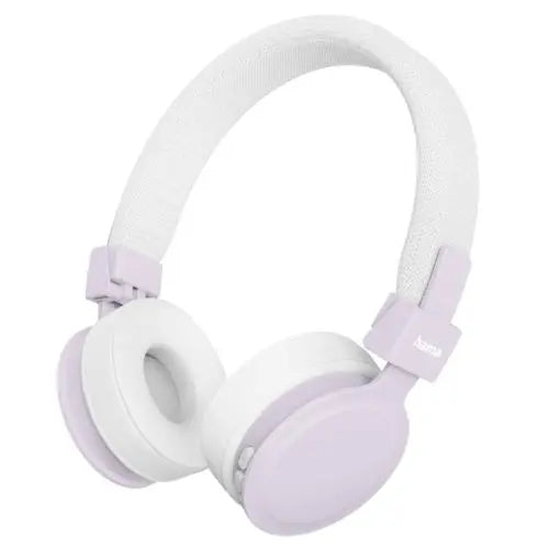 Hama (Freedom Lit III) Bluetooth Headset w/ Mic, 3.5mm Jack/USB-C, Foldable, Up to 15hrs Battery, White - HONORABLE VETERANS SOLUTIONS