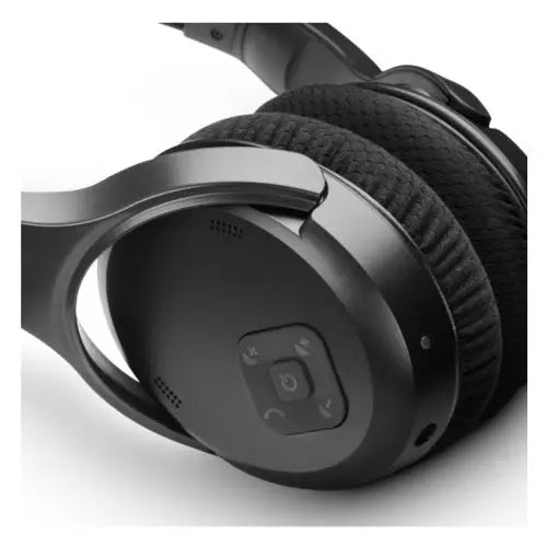 Hama TV Wireless Headphones w/ Mic, 2.4GHz Dongle/Bluetooth, On-Ear Controls, Different Sound Modes, Noise Suppression, Black - HONORABLE VETERANS SOLUTIONS