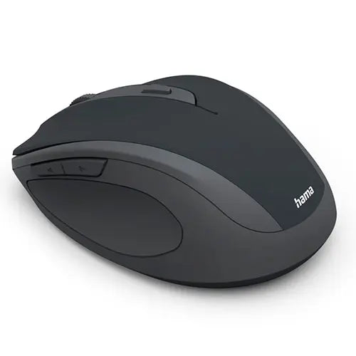 Hama WM-400 Compact Wireless Optical Mouse, 6 Buttons, 800-1600 DPI, Black - HONORABLE VETERANS SOLUTIONS