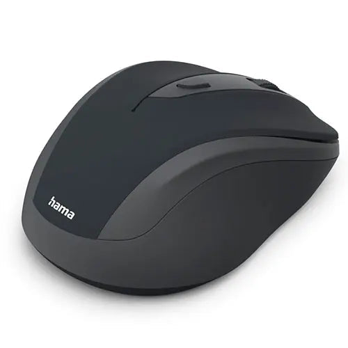 Hama WM-400 Compact Wireless Optical Mouse, 6 Buttons, 800-1600 DPI, Black - HONORABLE VETERANS SOLUTIONS