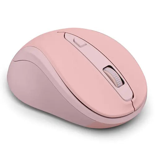Hama WM-400 Compact Wireless Optical Mouse, 6 Buttons, 800-1600 DPI, Pink - HONORABLE VETERANS SOLUTIONS