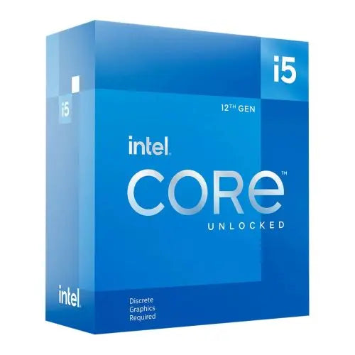 Intel Core i5-12600KF CPU, 1700, 3.7 GHz (4.9 Turbo), 10-Core, 125W (150W Turbo), 10nm, 20MB Cache, Unlocked, Alder Lake, No Graphics, NO HEATSINK/FAN - HONORABLE VETERANS SOLUTIONS