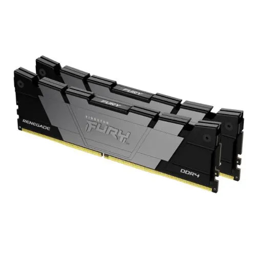 Kingston Fury Renegade 32GB Kit (2 x 16GB), DDR4, 3600MHz (PC4-28800), CL16, XMP, DIMM Memory, Black/Grey - HONORABLE VETERANS SOLUTIONS
