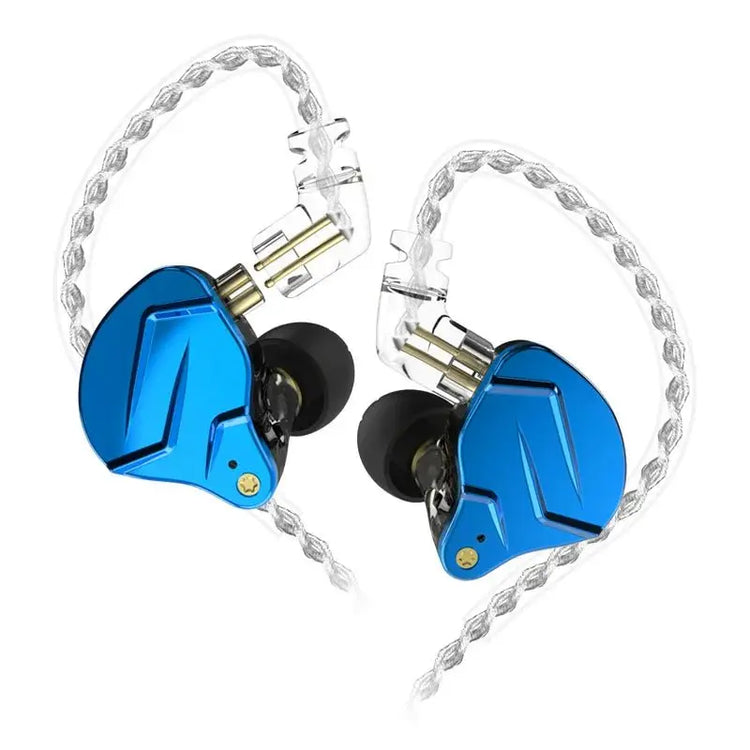 KZ ZSN Pro X 1DD 1BA Metal HIFI In Ear Earphone Bass Earbuds Hybrid Driver Sport Headset Very Low Voice For ZSX ZAX ASX EDX Z1 - HONORABLE VETERANS SOLUTIONS
