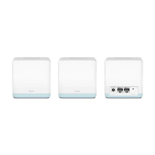 Mercusys (HALO H30 3-Pack) AC1200 Whole-Home Mesh Wi-Fi System, Dual Band, 2x 10/100 LAN on each Unit, AP Mode - HONORABLE VETERANS SOLUTIONS