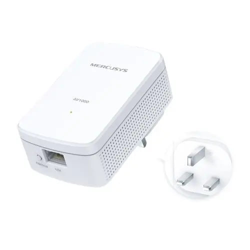 Mercusys (MP500 KIT) AV1000 GB Powerline Adapter Kit, AV2, 1-Port - HONORABLE VETERANS SOLUTIONS