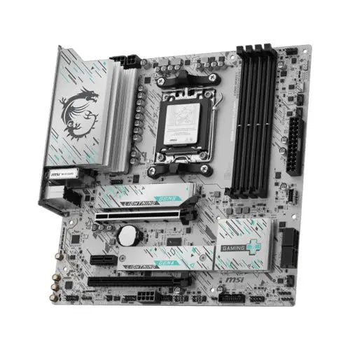 MSI B850M GAMING PLUS WIFI, AMD B850, AM5, Micro ATX, 4 DDR5, HDMI, DP, Wi-Fi 7, 5G LAN, 2x M.2 - HONORABLE VETERANS SOLUTIONS
