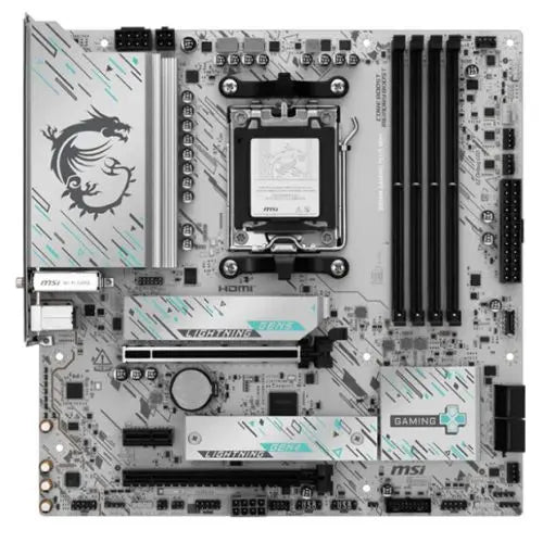 MSI B850M GAMING PLUS WIFI, AMD B850, AM5, Micro ATX, 4 DDR5, HDMI, DP, Wi-Fi 7, 5G LAN, 2x M.2 - HONORABLE VETERANS SOLUTIONS