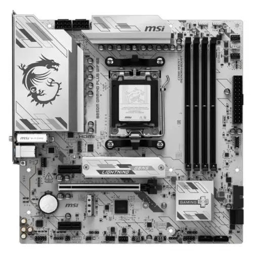 MSI B850M GAMING PLUS WIFI6E, AMD B850, AM5, Micro ATX, 4 DDR5, HDMI, DP, Wi-Fi 6E, 2.5G LAN, 2x M.2 - HONORABLE VETERANS SOLUTIONS