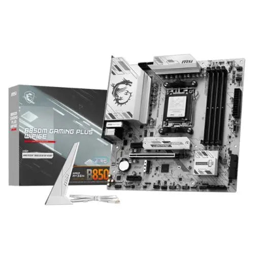 MSI B850M GAMING PLUS WIFI6E, AMD B850, AM5, Micro ATX, 4 DDR5, HDMI, DP, Wi-Fi 6E, 2.5G LAN, 2x M.2 - HONORABLE VETERANS SOLUTIONS