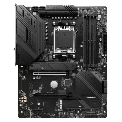MSI MAG B650 TOMAHAWK WIFI, AMD B650, AM5, ATX, 4 DDR5, HDMI, DP, Wi-Fi 6E, 2.5G LAN, 3x M.2 - HONORABLE VETERANS SOLUTIONS