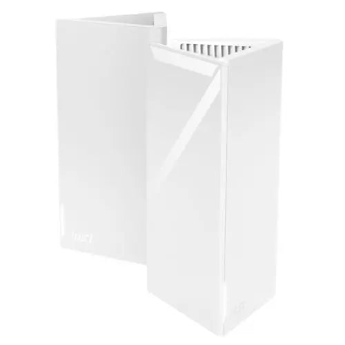 MSI (MRBE50-2PK) BE5000 Dual Band Roamii BE Lite Mesh Wi-Fi 7 System, 2 Pack, 2.5G Port, MLO, 4K-QAM, MU-MIMO, Flexible Backhaul - HONORABLE VETERANS SOLUTIONS