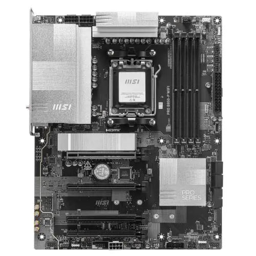 MSI PRO B850-P WIFI, AMD B850, AM5, ATX, 4 DDR5, HDMI, Wi-Fi 7, 5G LAN, 3x M.2 - HONORABLE VETERANS SOLUTIONS