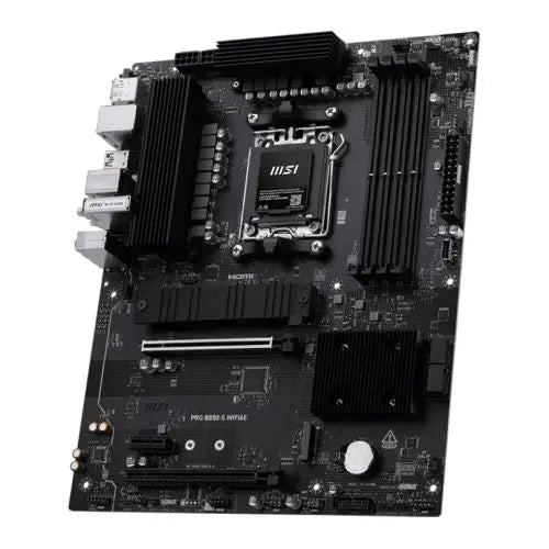 MSI PRO B850-S WIFI6E, AMD B850, AM5, ATX, 4 DDR5, HDMI, DP, Wi-Fi 6E, 2.5G LAN, 2x M.2 - HONORABLE VETERANS SOLUTIONS