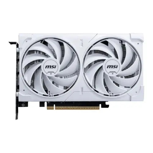 MSI RTX5060 8G VENTUS 2X OC WHITE, PCIe5, 8GB DDR7, HDMI, 3 DP, 2535MHz Clock, Overclocked - HONORABLE VETERANS SOLUTIONS