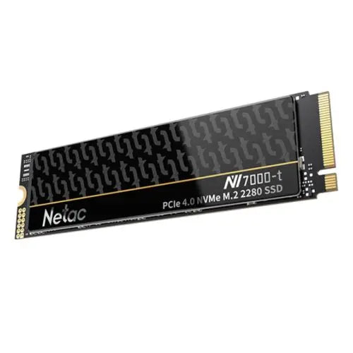 Netac 1TB NV7000-T M.2 NVMe Gen4 SSD, M.2 2280, PCIe4, 3D NAND, R/W 7300/6600 MB/s, Heatspreader - HONORABLE VETERANS SOLUTIONS