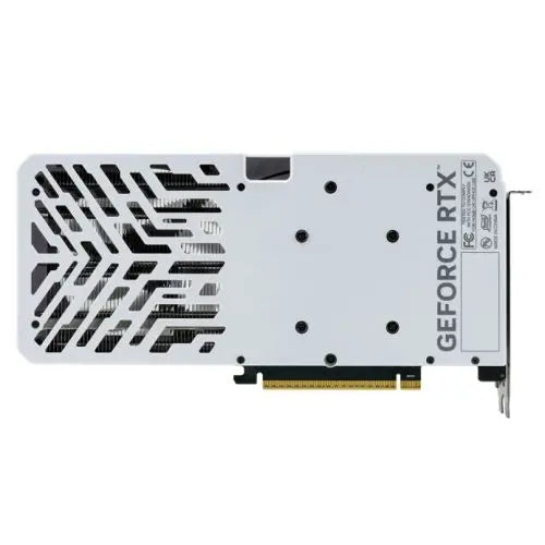 Palit RTX5060 Ti White OC, PCIe5, 8GB DDR7, HDMI, 3 DP, 2602MHz Clock, RGB Lighting, Overclocked, Compact Design - HONORABLE VETERANS SOLUTIONS