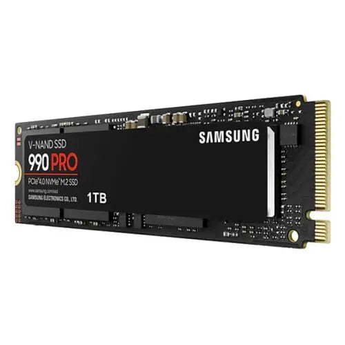 Samsung 1TB 990 PRO M.2 NVMe Gen4 SSD, M.2 2280, PCIe 4.0, V-NAND, R/W 7450/6900 MB/s, 1200K/1550K IOPS - HONORABLE VETERANS SOLUTIONS