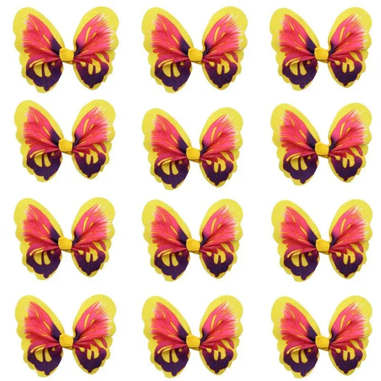 Small Dogs Accessories Bows Hair Supplies for Pets Puppy Hair Clips Yorkshire Grooming Table Cat Bows Accessoire Pour Chien - HONORABLE VETERANS SOLUTIONS