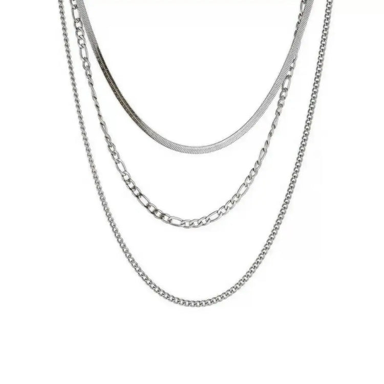 Stainless Steel Heart-shaped Pendant Necklace Metal Waterproof Jewelry For Women - HONORABLE VETERANS SOLUTIONS