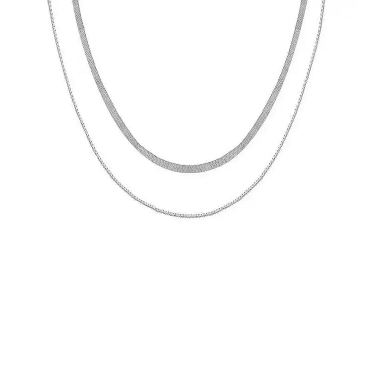 Stainless Steel Heart-shaped Pendant Necklace Metal Waterproof Jewelry For Women - HONORABLE VETERANS SOLUTIONS